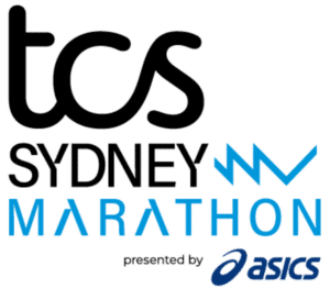 logo TCS Sydney Marathon presented by Asics