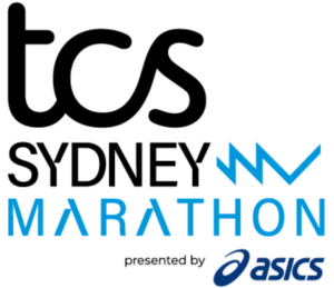 logo TCS Sydney Marathon presented by Asics